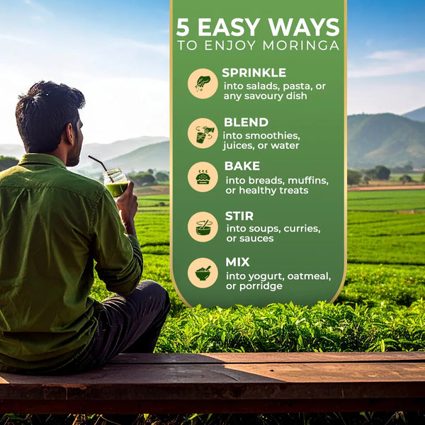 5 easy ways to enjoy moringa