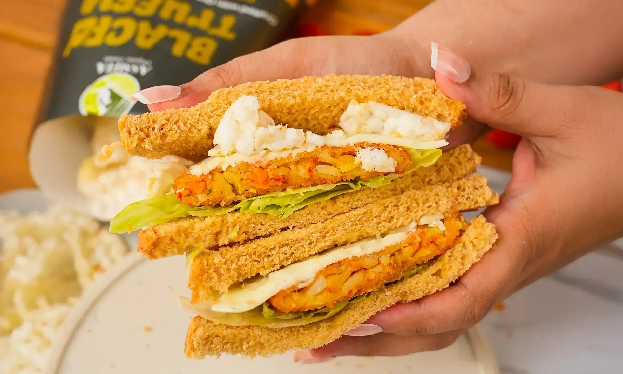 Sandwich Brown Rice Crisps