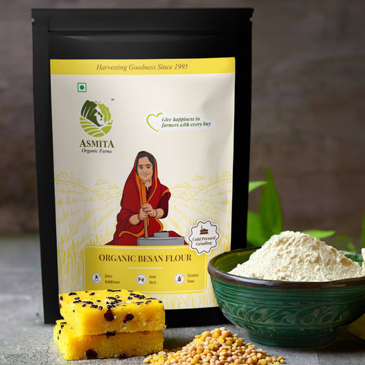 Organic Besan Flour - 500 gm