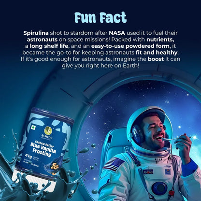 Cashew Butter: Blue Vanilla Frosting