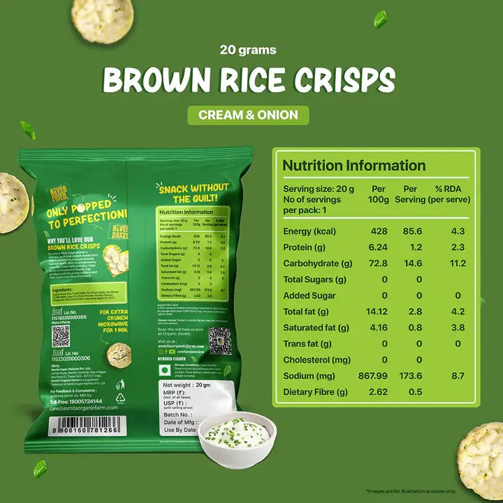 brown rice chips
