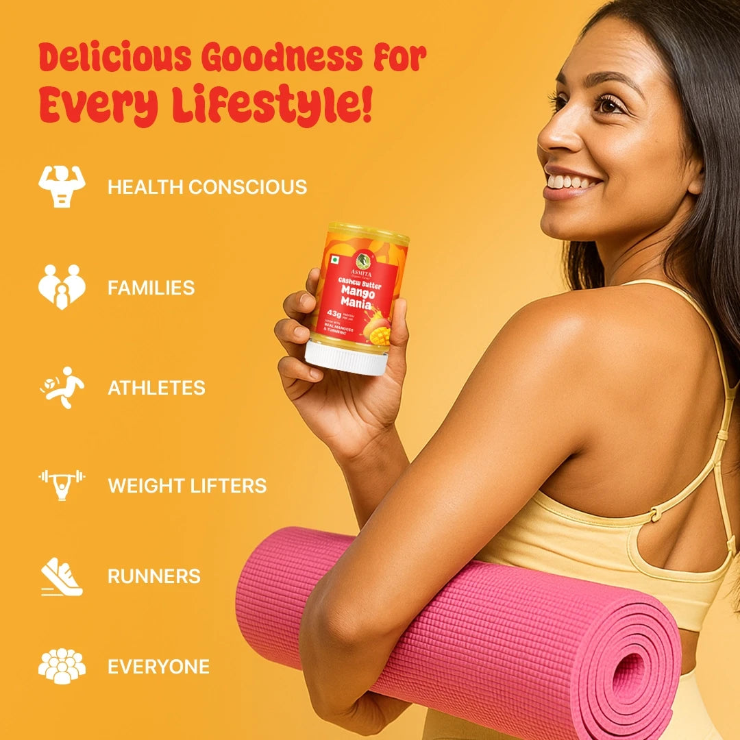 cashew butter for gym