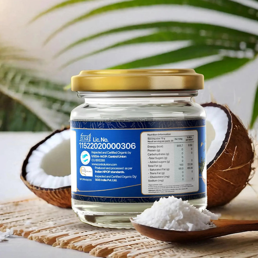 Virgin Cold-Pressed Coconut Oil