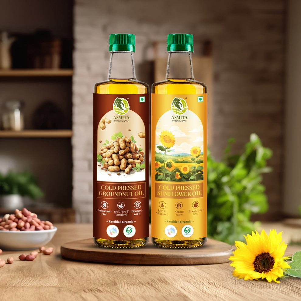 Organic Cold-Pressed Oil Combo