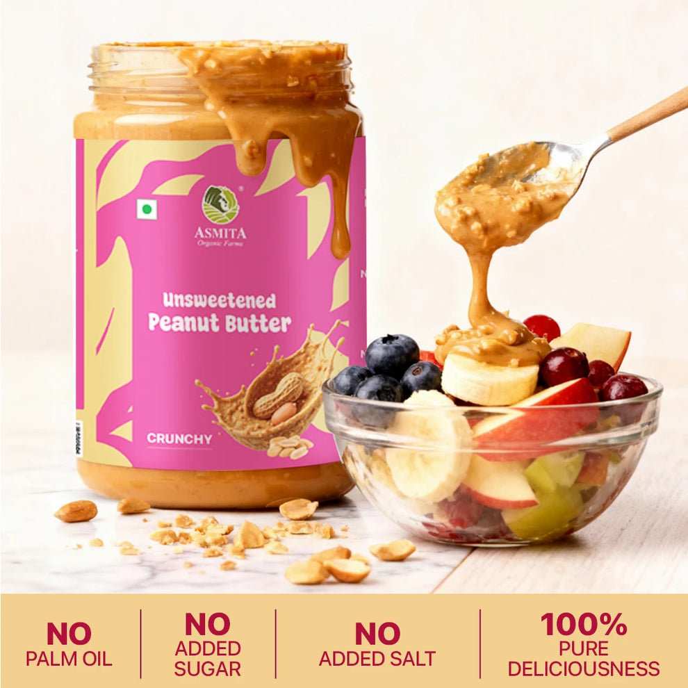 Unsweetened Peanut Butter (Crunchy)
