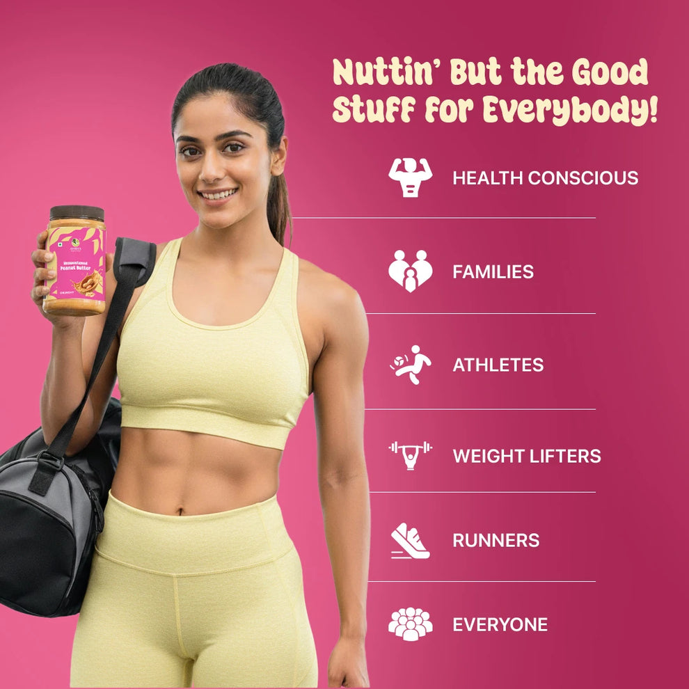 Unsweetened Peanut Butter (Crunchy)