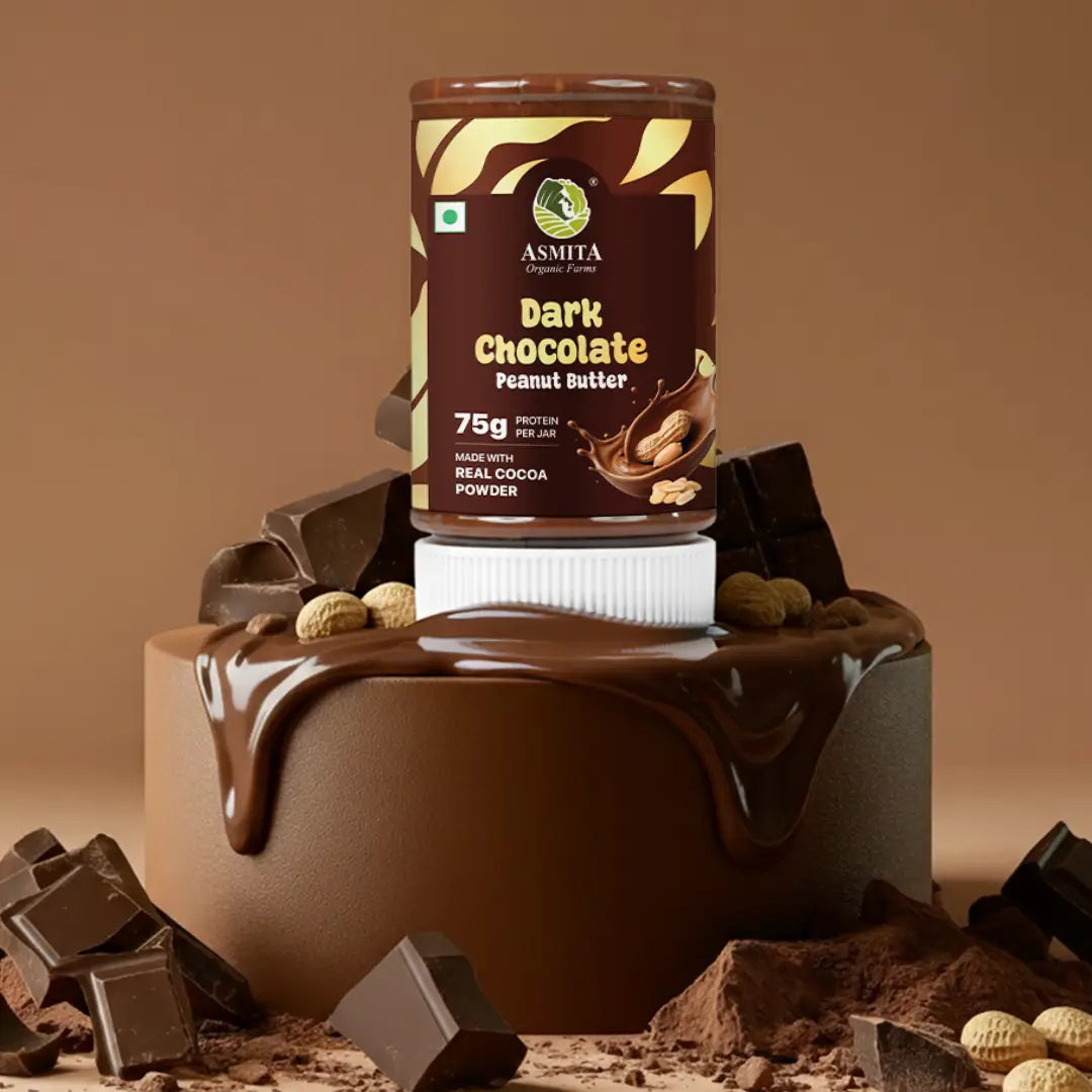 Dark chocolate peanut butter