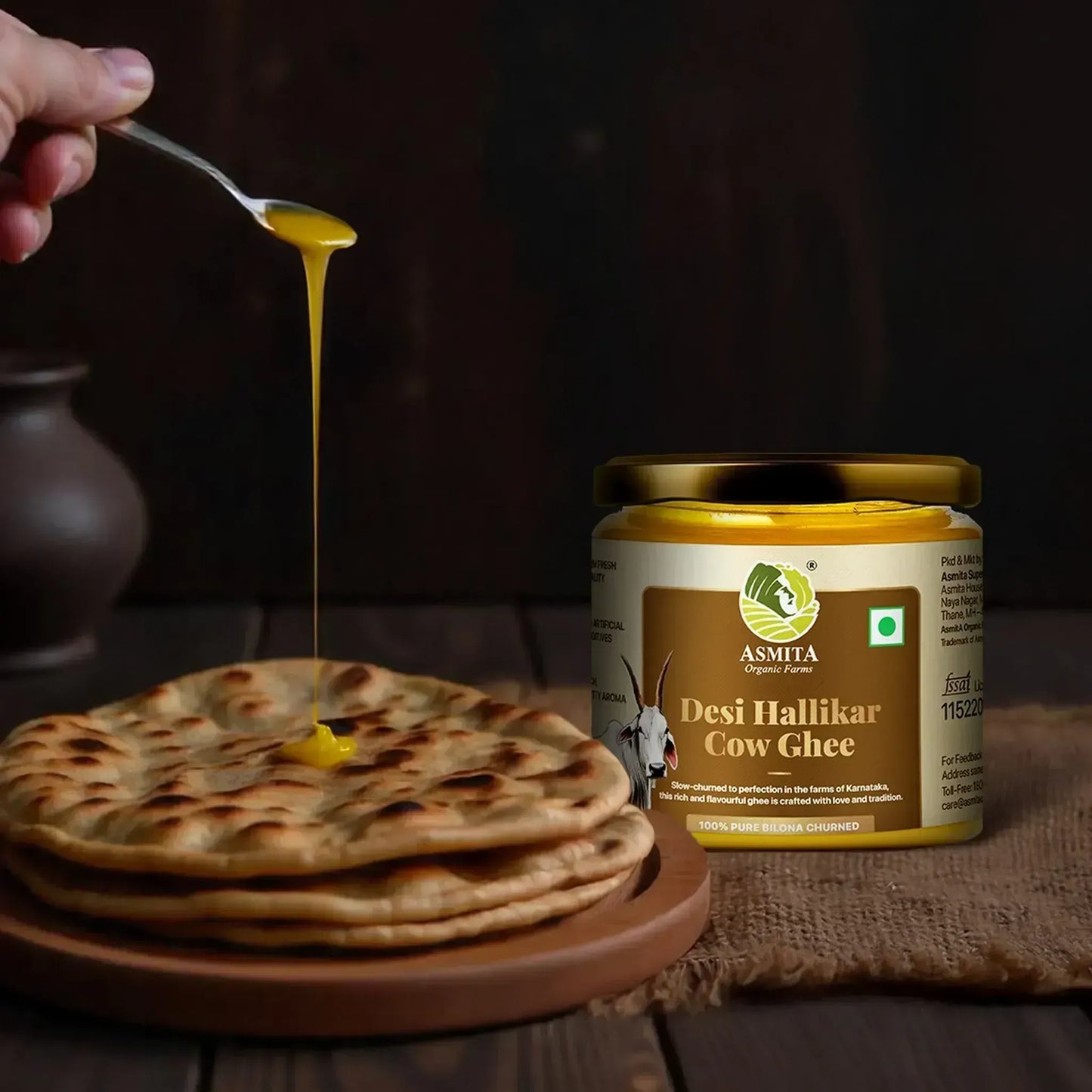Desi Hallikar cow ghee 