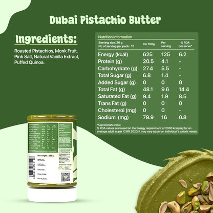 Dubai Pistachio Butter