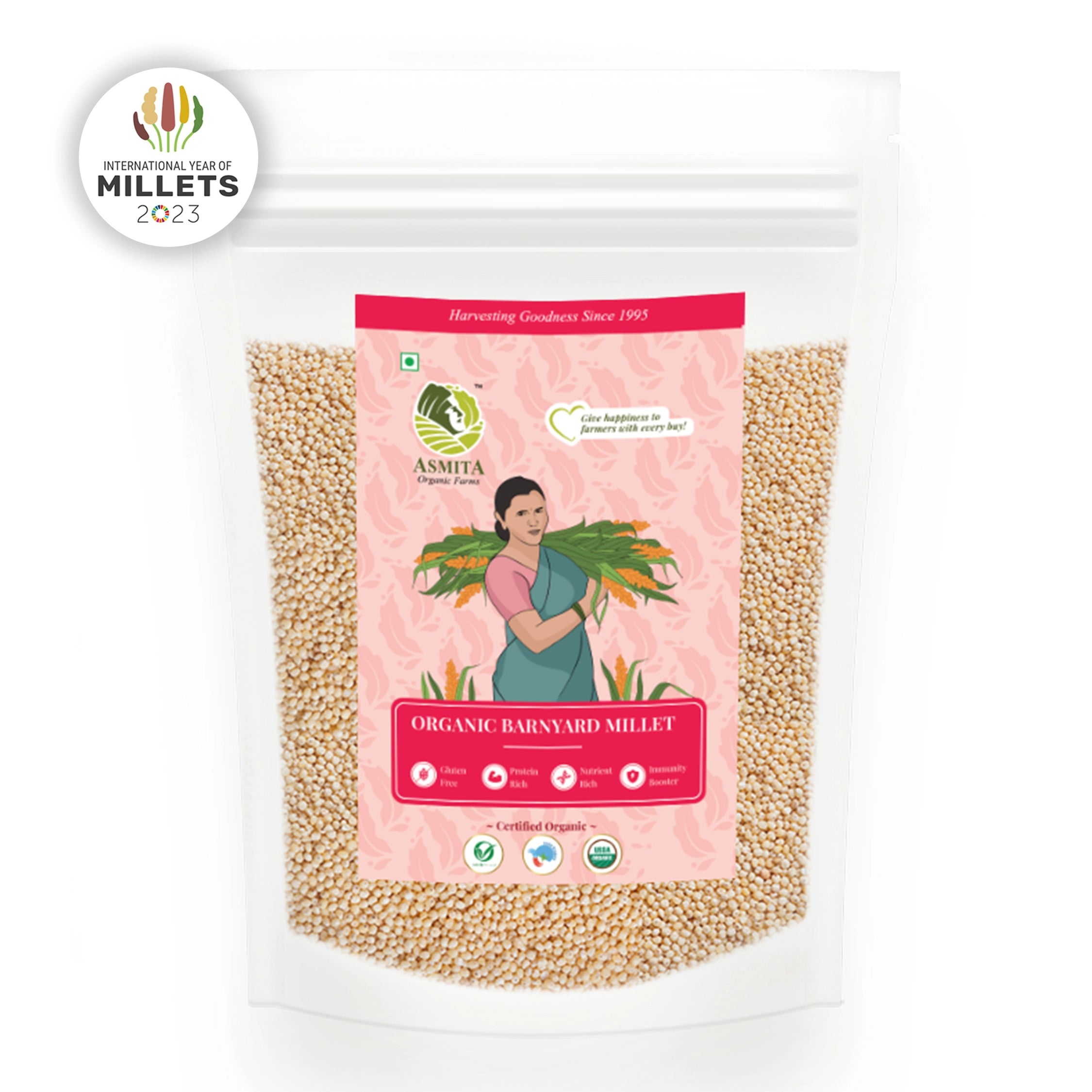 Organic Barnyard Millet - 500 gm