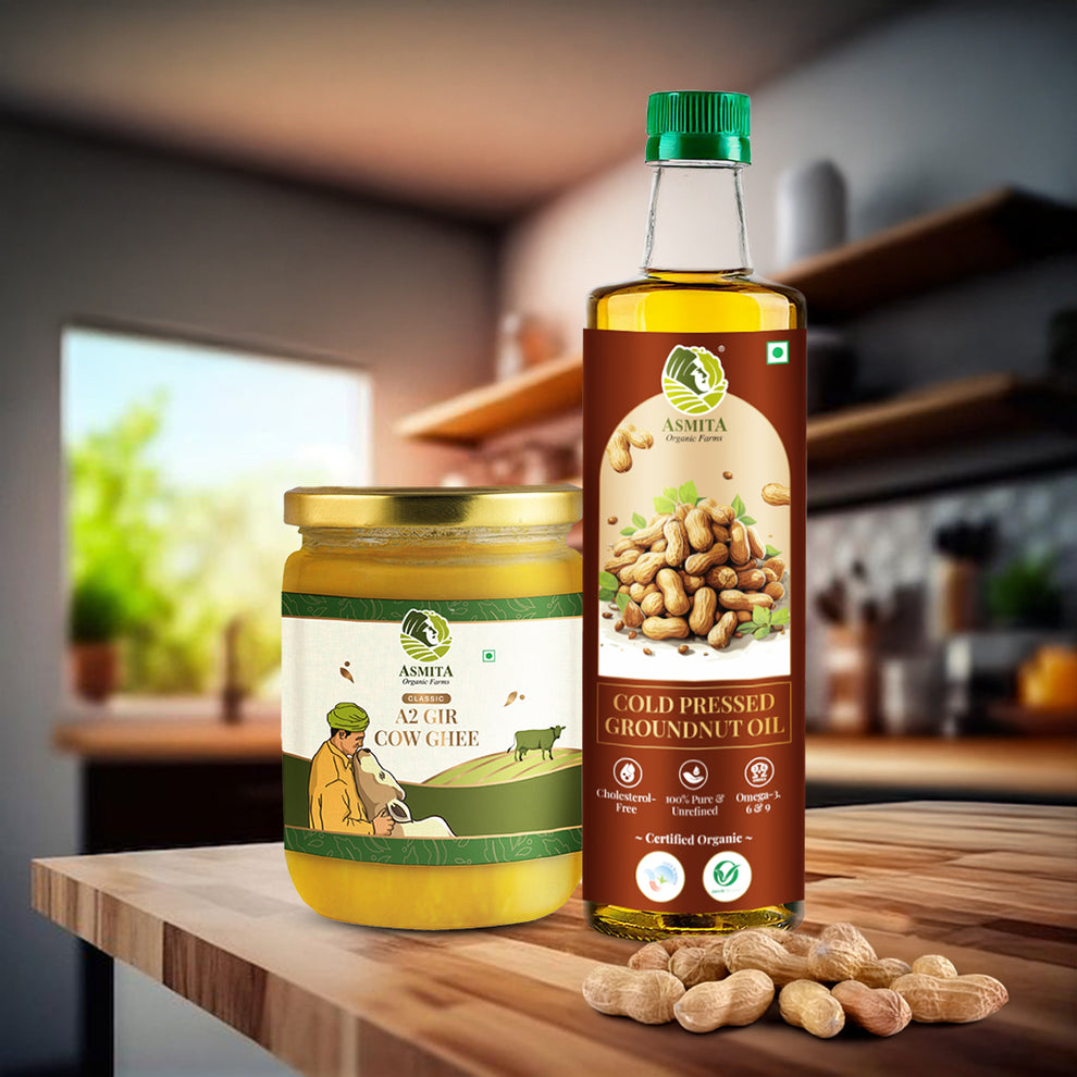 Organic Cold-Pressed Oil Combo