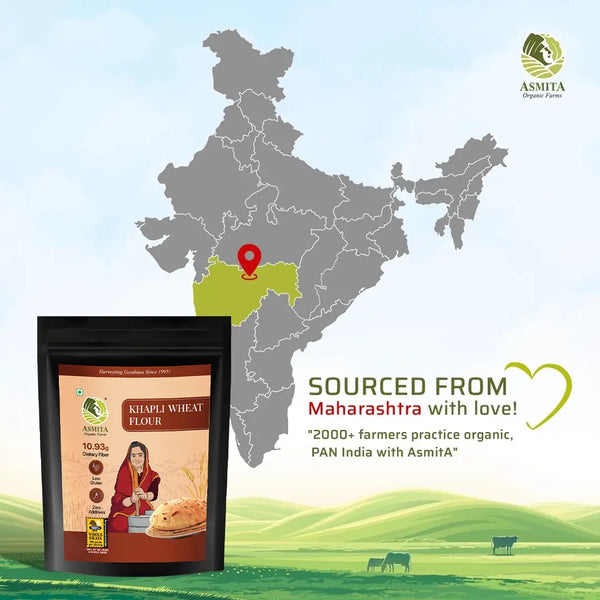 khapli wheat flour in india