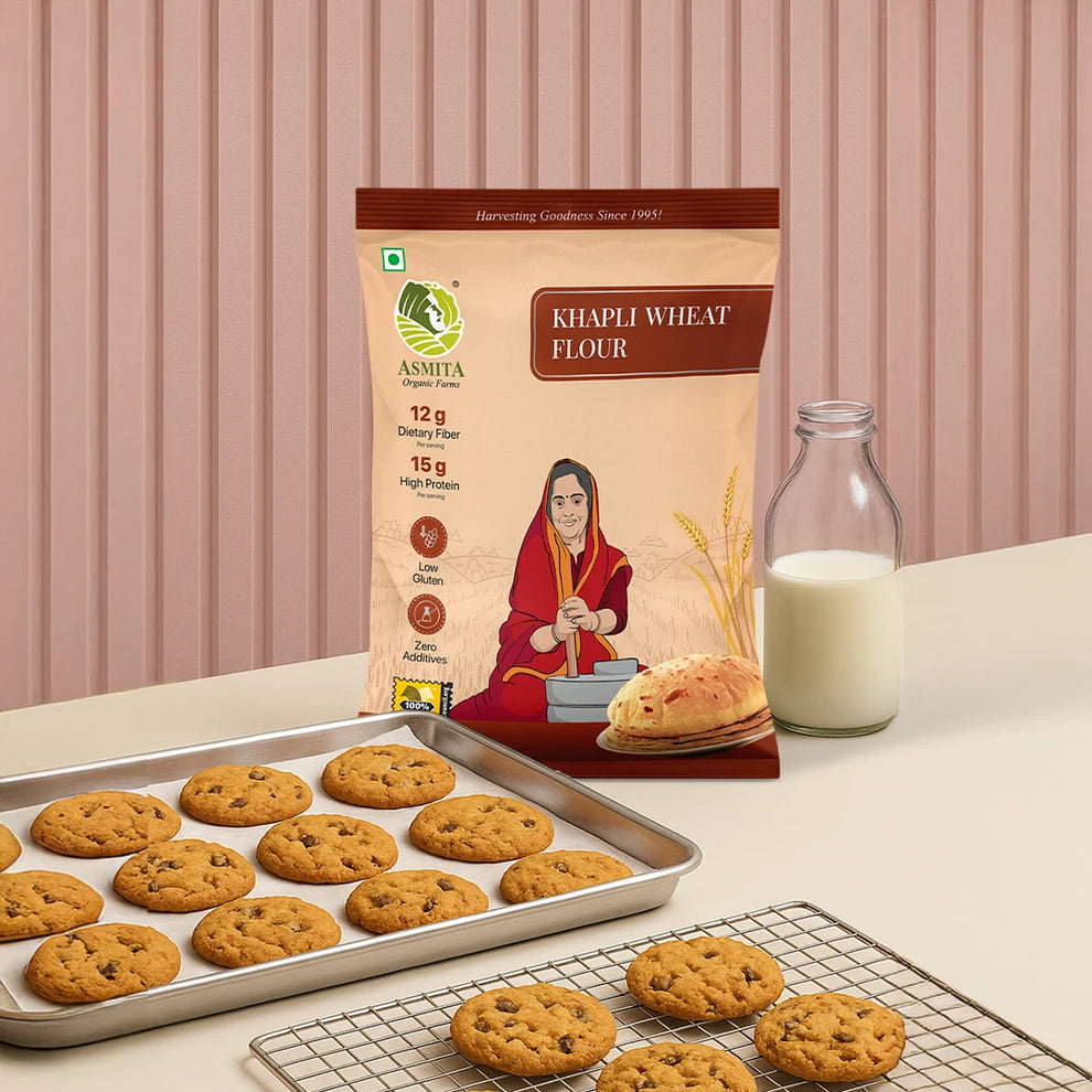 A2 Gir Cow Ghee (1L) & Khapli Wheat (5kg) Combo