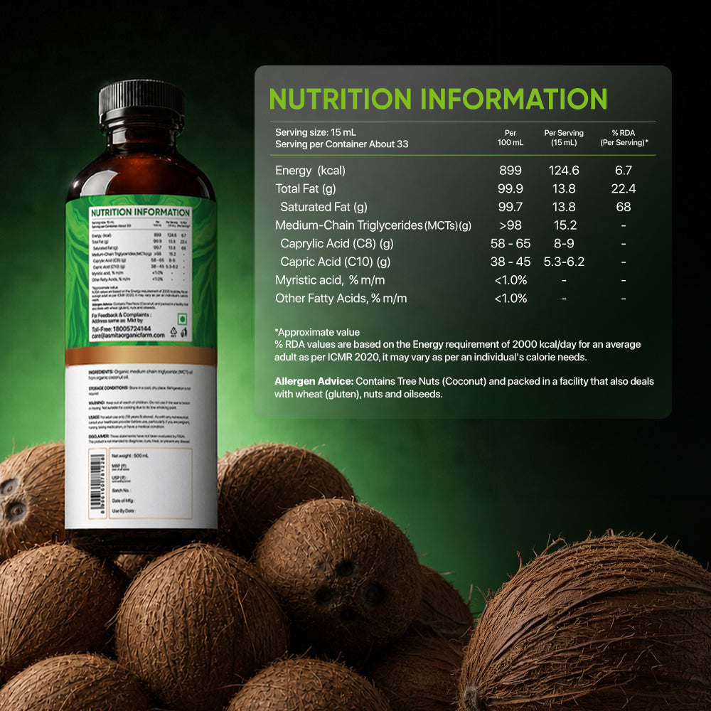 Organic MCT Oil