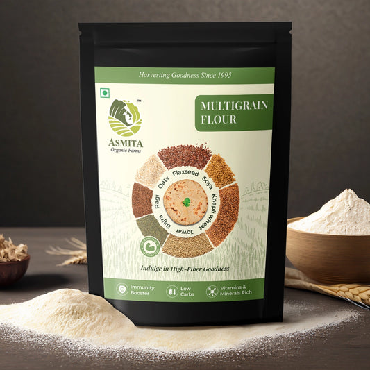 Daadaa Multigrain Powder Healthy Ingredients Of Multigrain Atta & Advantages Over Single Grain Atta