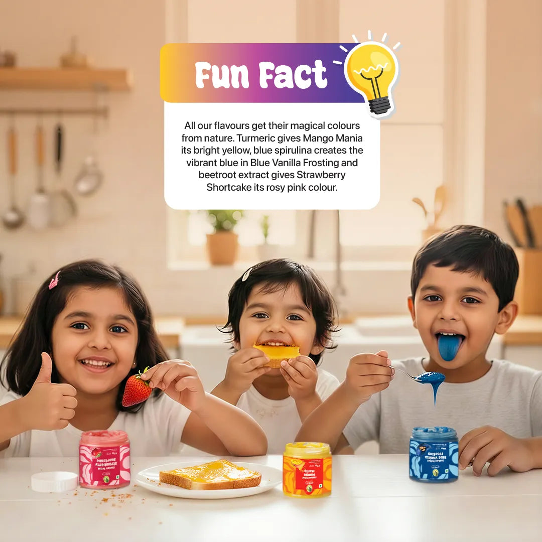High fiber snack: Nut butter for babies; rich in calcium, iron, and minerals