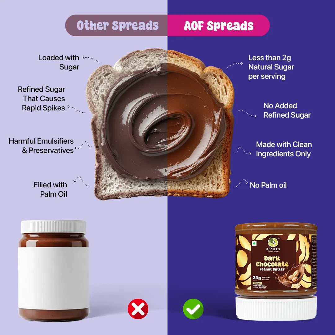 Smooth nut butter for kid snacks