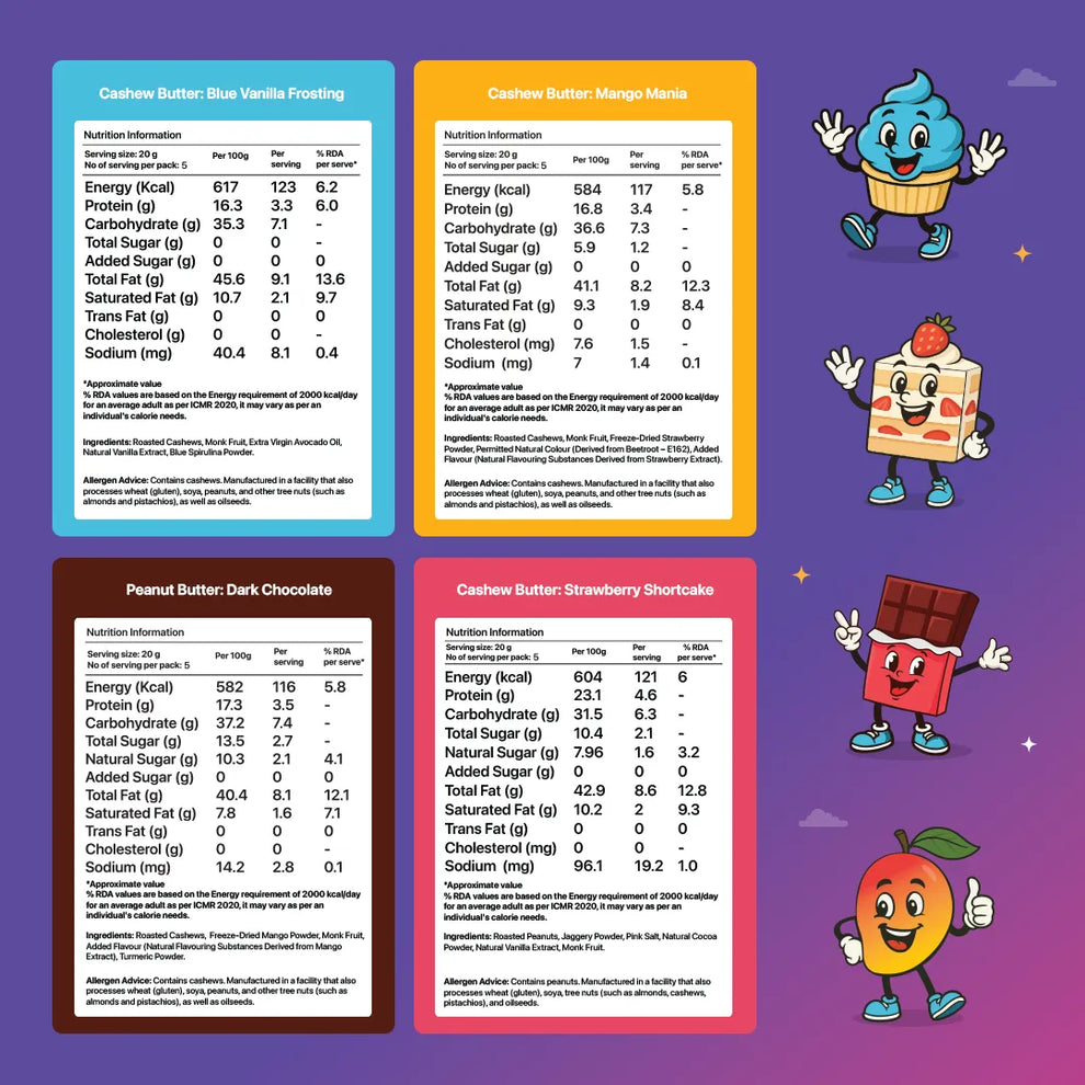 Nutty By Nature Tasting Box (Kids Edition)  - 400 g