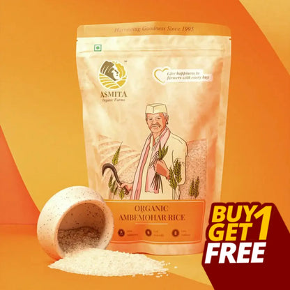 Organic Ambemohar Rice