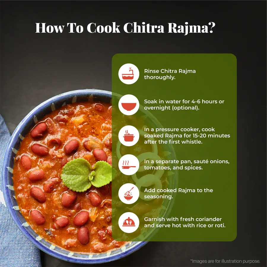 how to cook chitra rajma