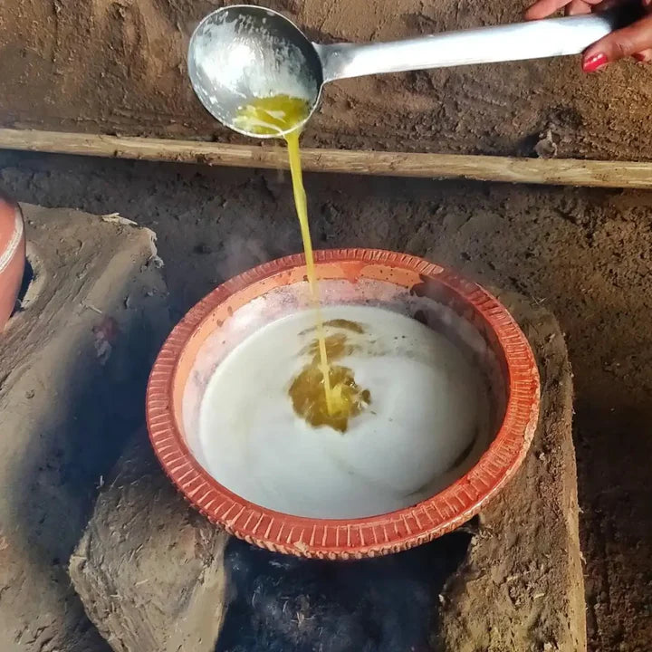 making process of ghee