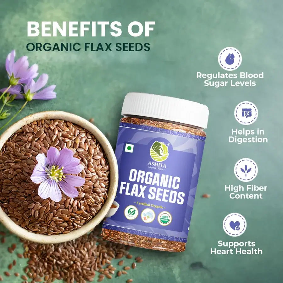 organic flaxseed benefits