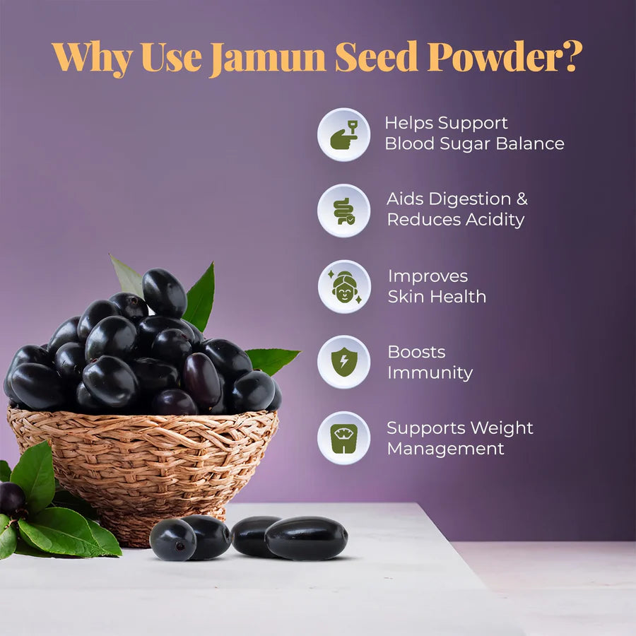 uses of jamun seed powder