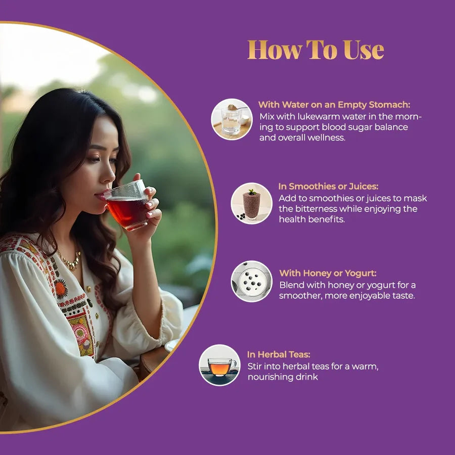 How to use jamun powder