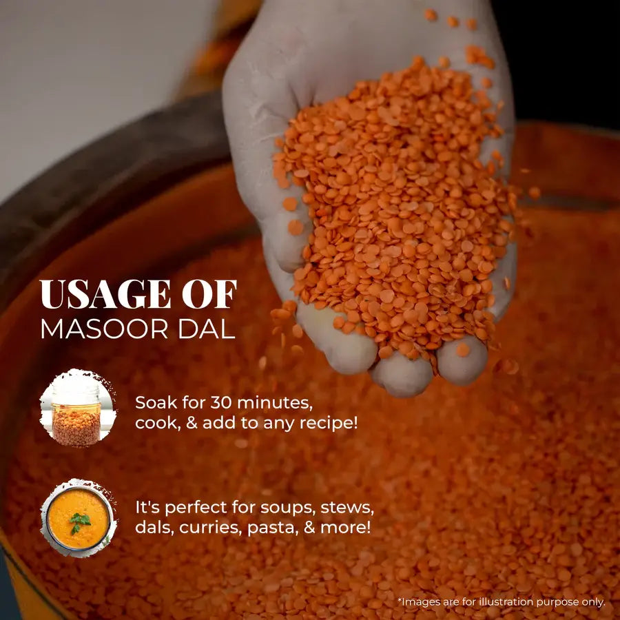 Usage of Masoor Dal