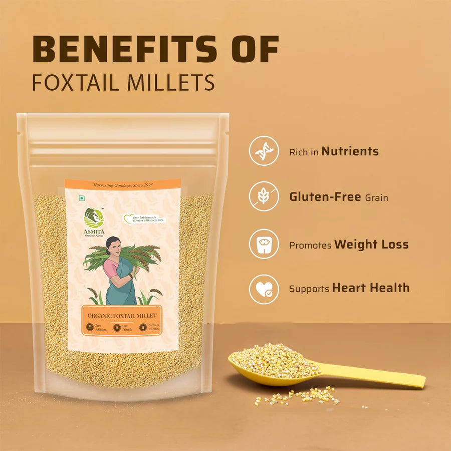 Benefits of Foxtail millets