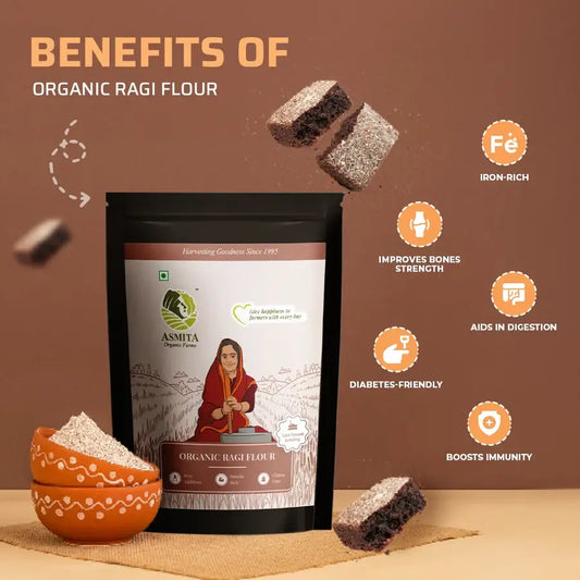 Benefits of organic ragi flour