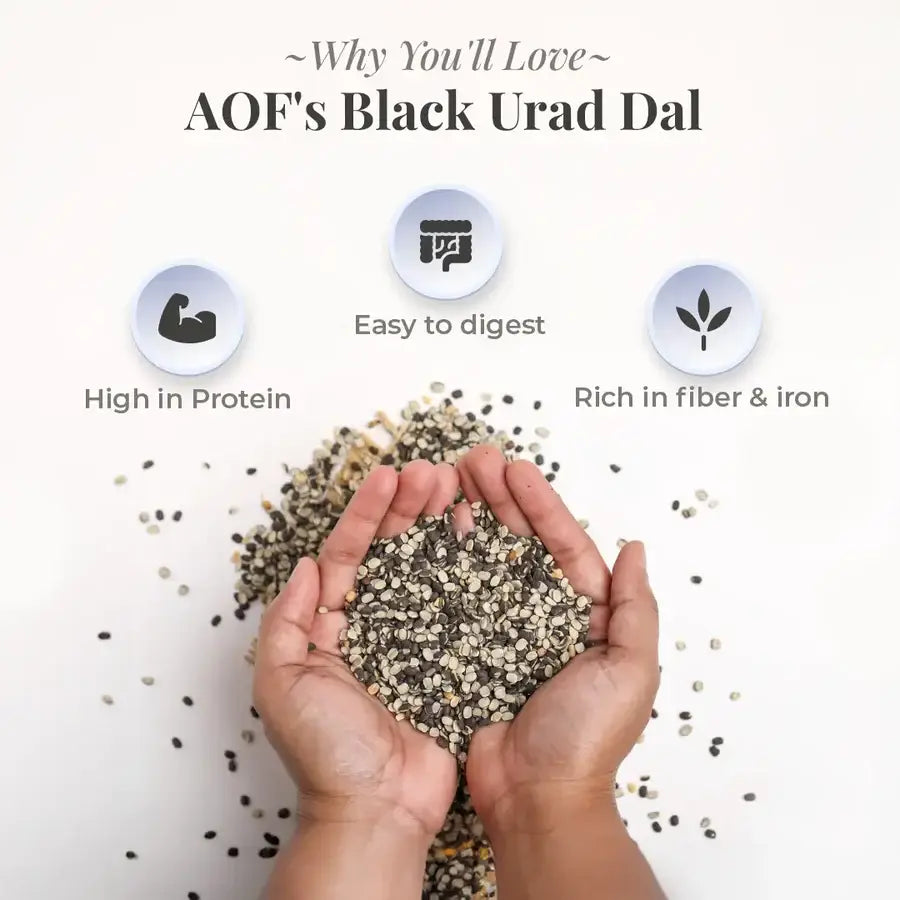 Protein rich black urad dal