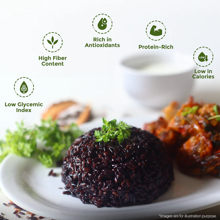 Low Glycemic Index black rice