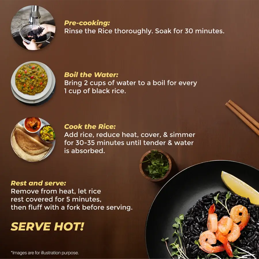 how to cook black rice