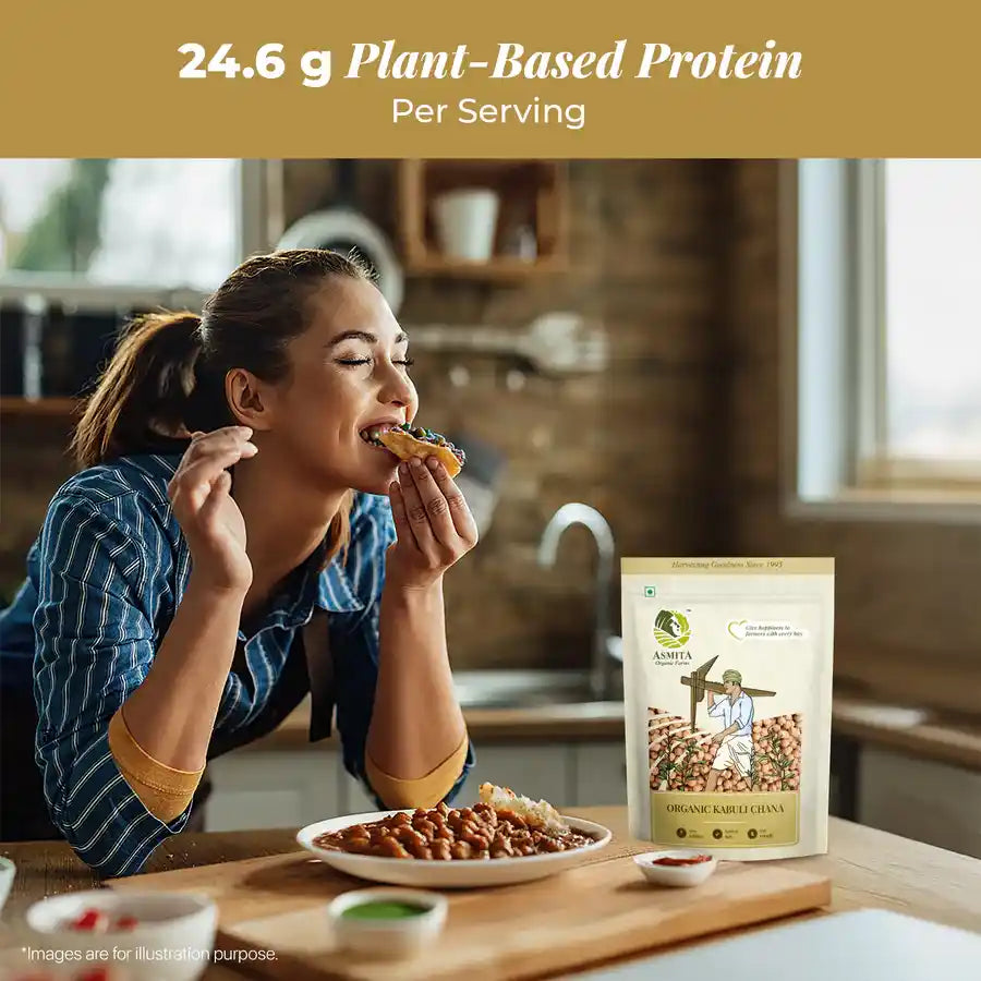 plant based protein kabuli chana