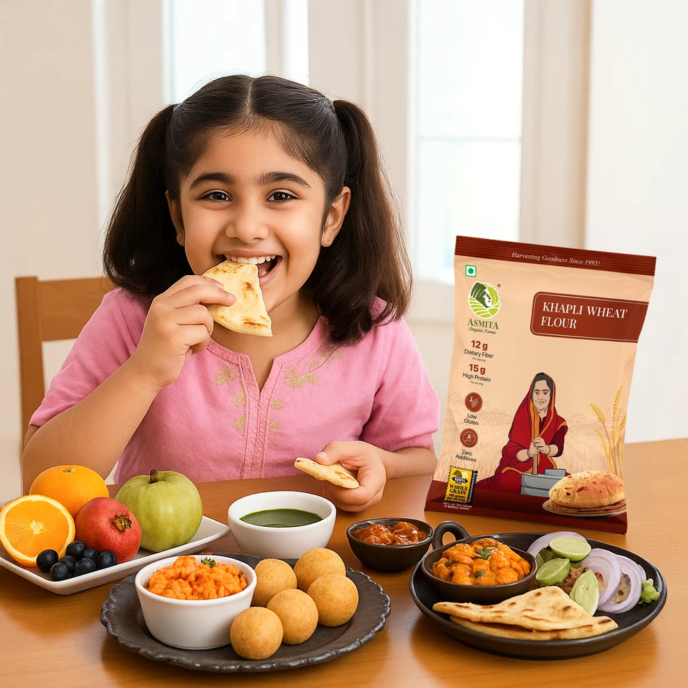 A2 Gir Cow Ghee (1L) & Khapli Wheat (5kg) Combo