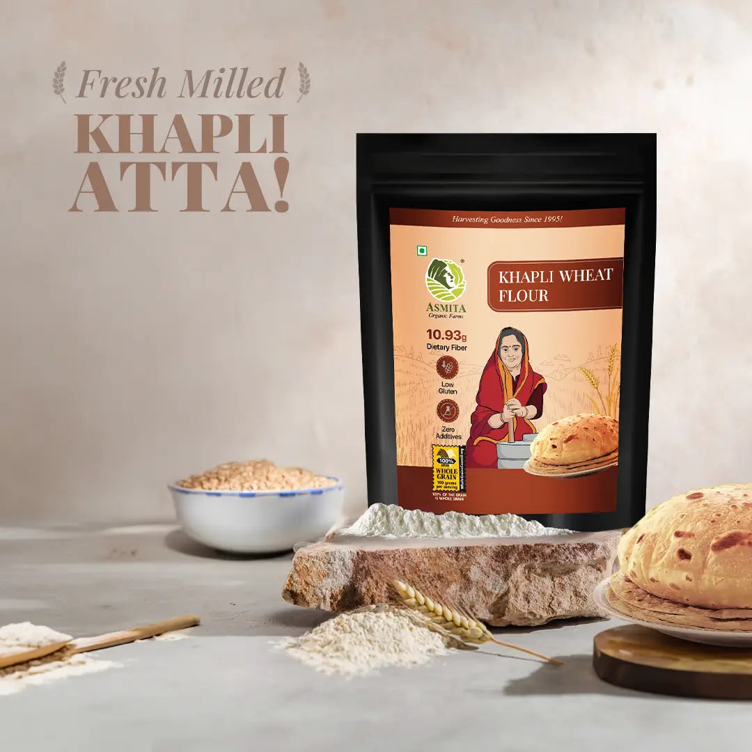 Organic Khapli atta