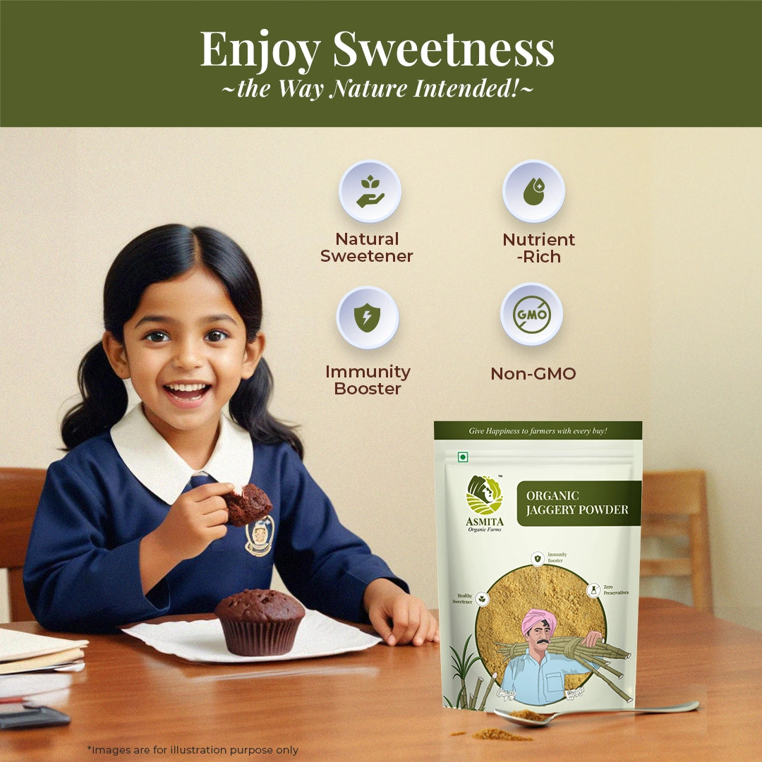 jaggery powder benefits for kids