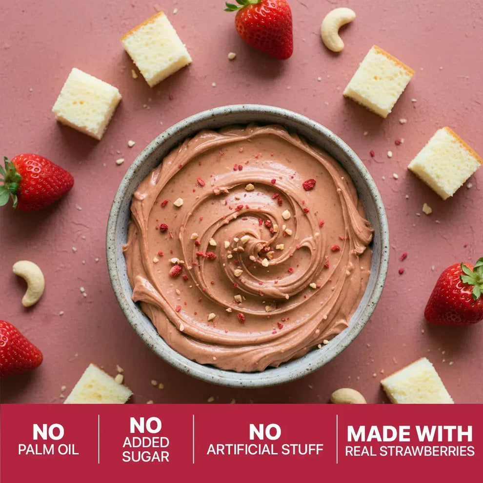 Cashew Butter: Strawberry Shortcake