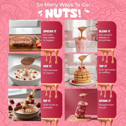 Cashew Butter: Strawberry Shortcake