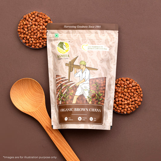 Organic Brown Chana | Kala Chana - 500 gm