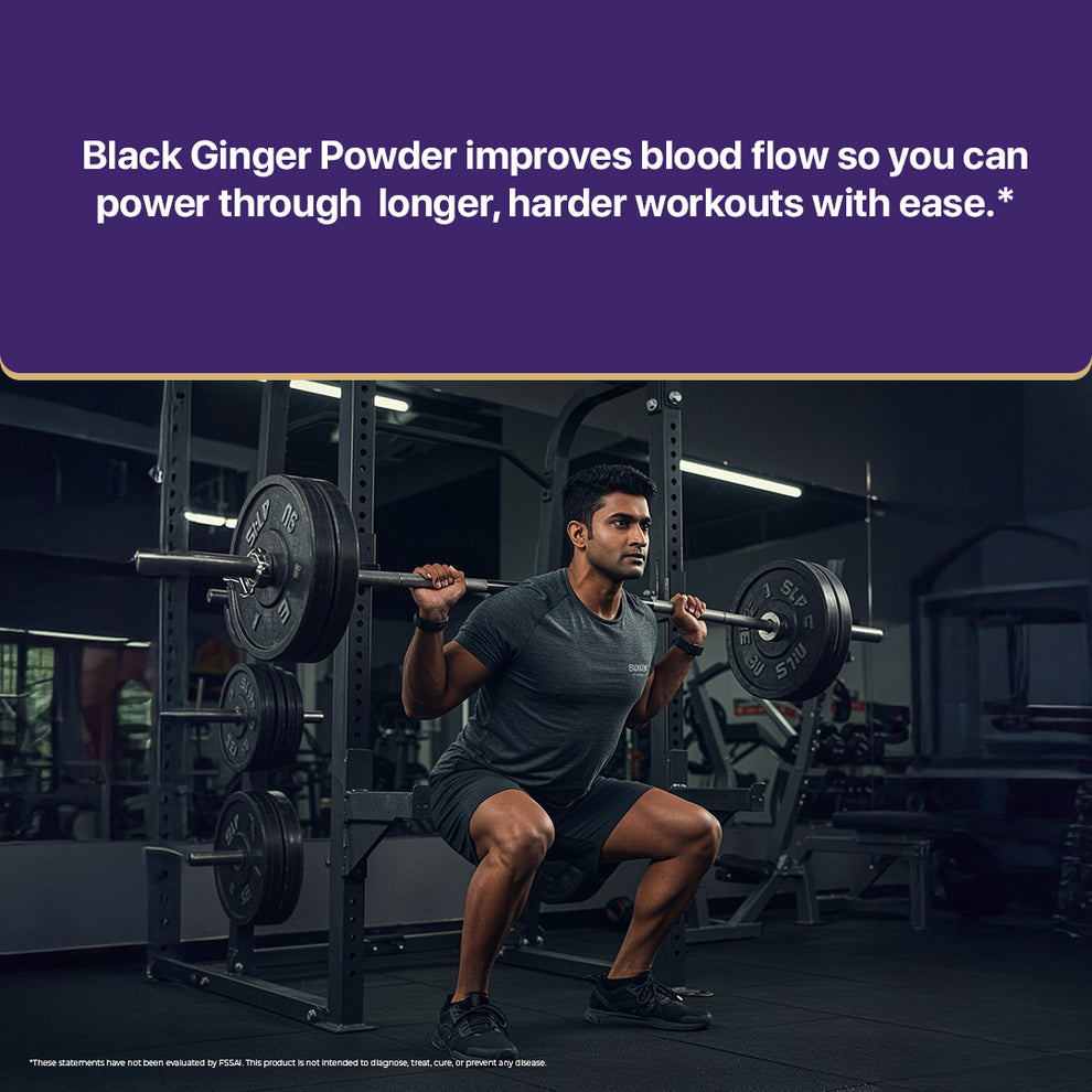 what black ginger powder does for the body