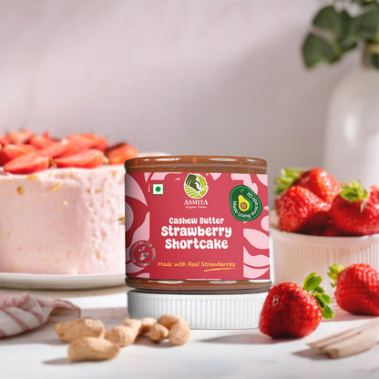 Cashew Butter: Strawberry Shortcake