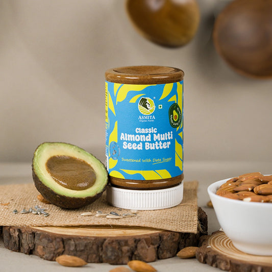 Classic Almond Multiseed Butter - 250 gm