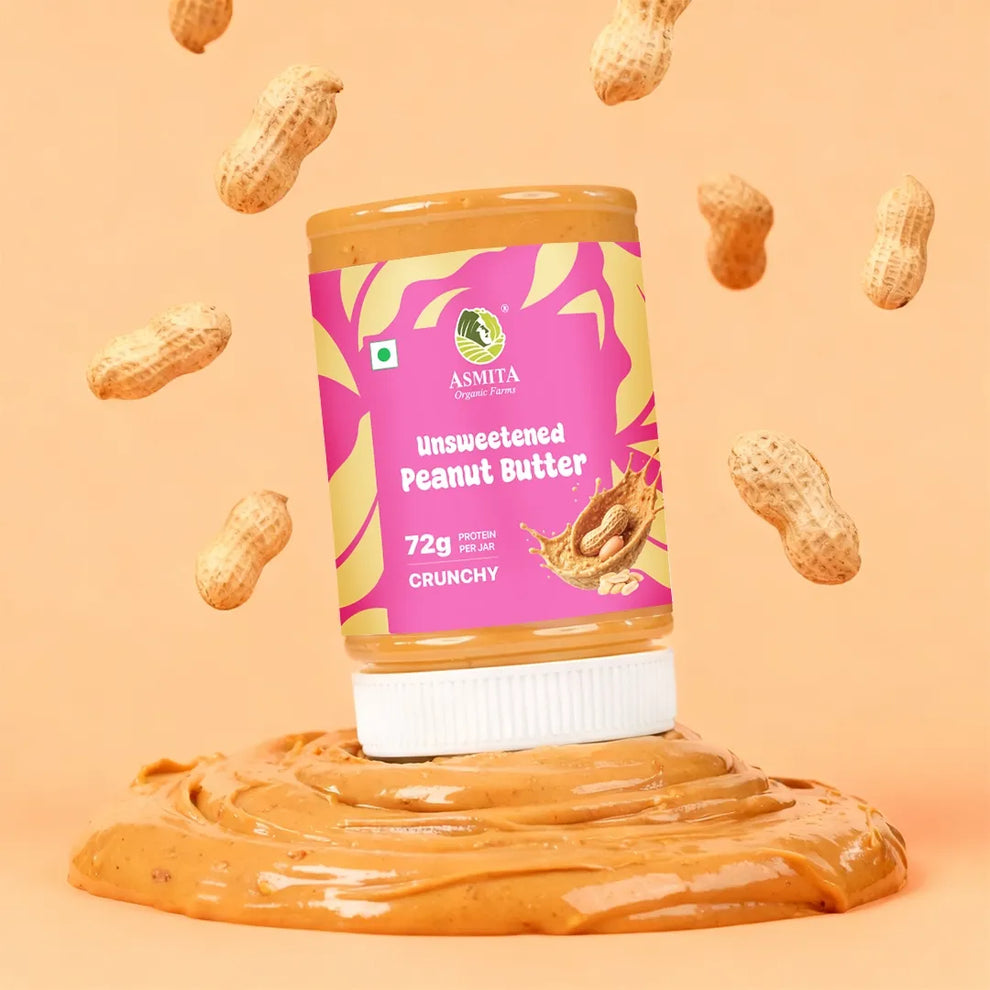 Unsweetened Peanut Butter (Crunchy)