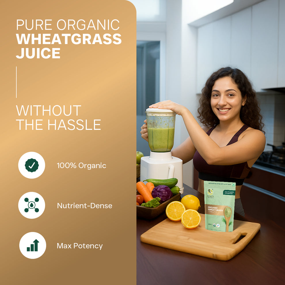 organic wheatgrass juice