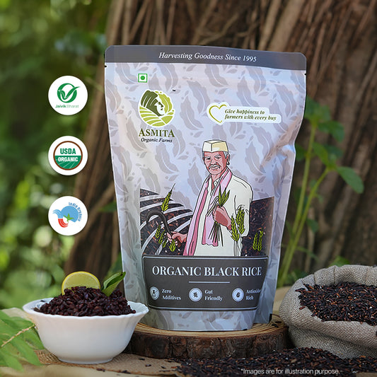 Organic Black Rice | Kavuni - 1 kg