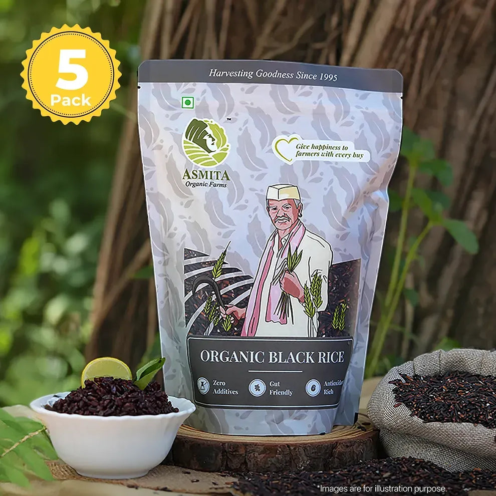 Organic Black Rice | Kavuni