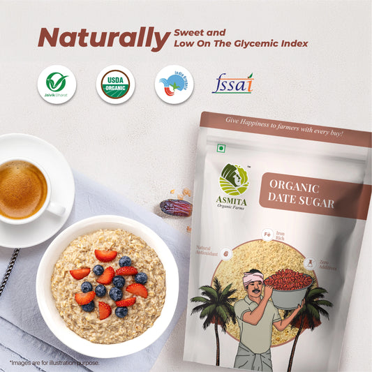 Organic Date Sugar | Dry Date Powder - 100 gm