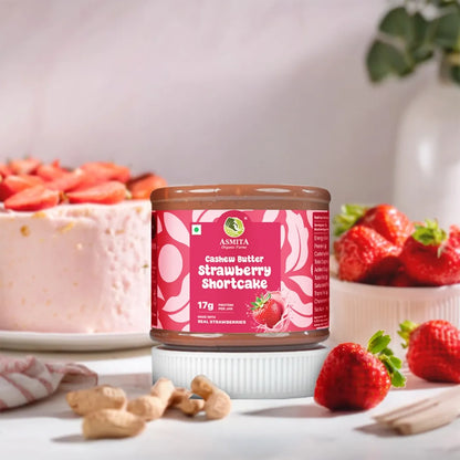 Cashew Butter: Strawberry Shortcake